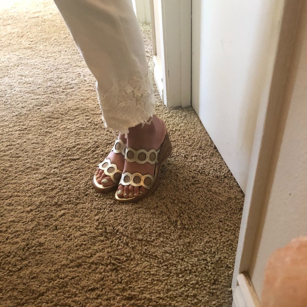 Designer Wedge Sandal